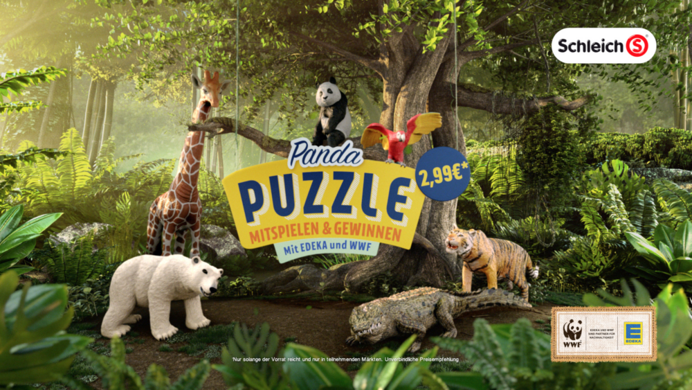 Harvest Digital Agriculture - EDEKA // SCHLEICH-TIERE - Visual Effects, Sound, Animation, Computer Generated Imagery, Compositing