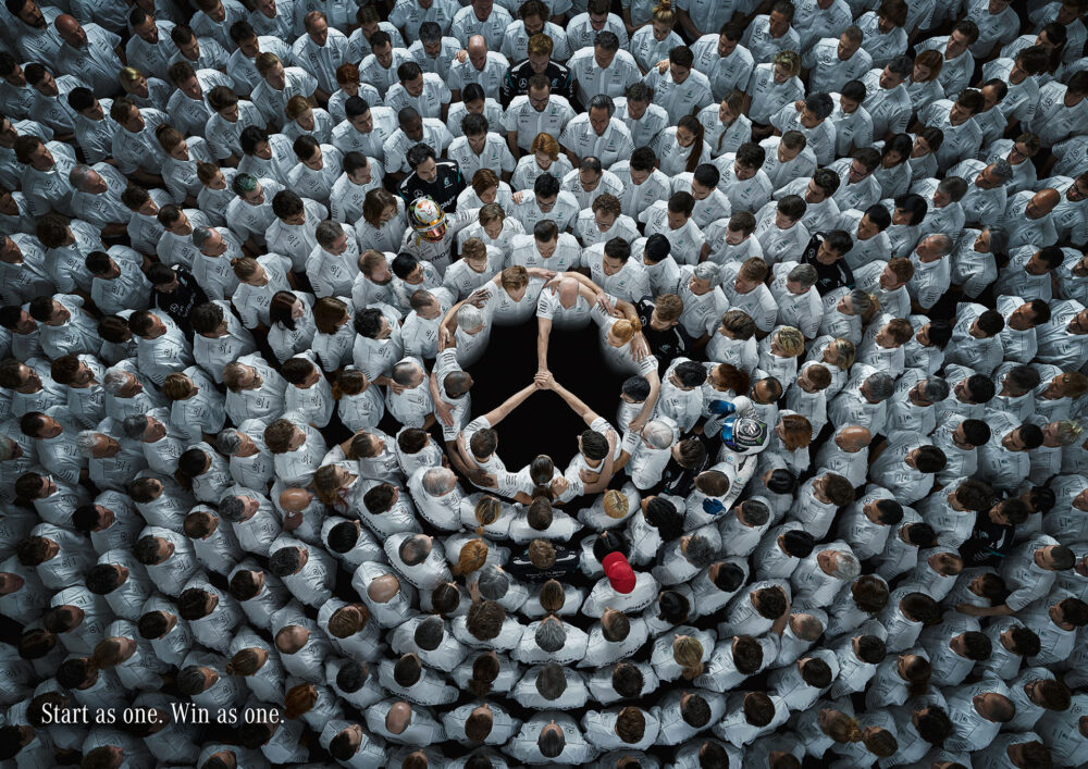 Harvest Digital Agriculture - Mercedes-AMG Petronas /// Season Opening - Retouching