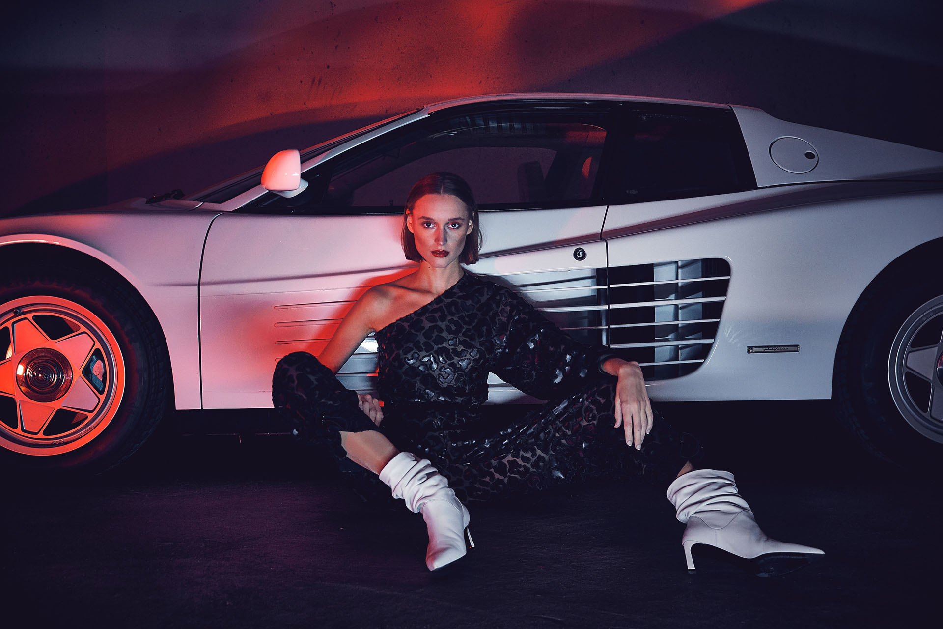 Harvest Digital Agriculture - photo series // Ferrari Testarossa