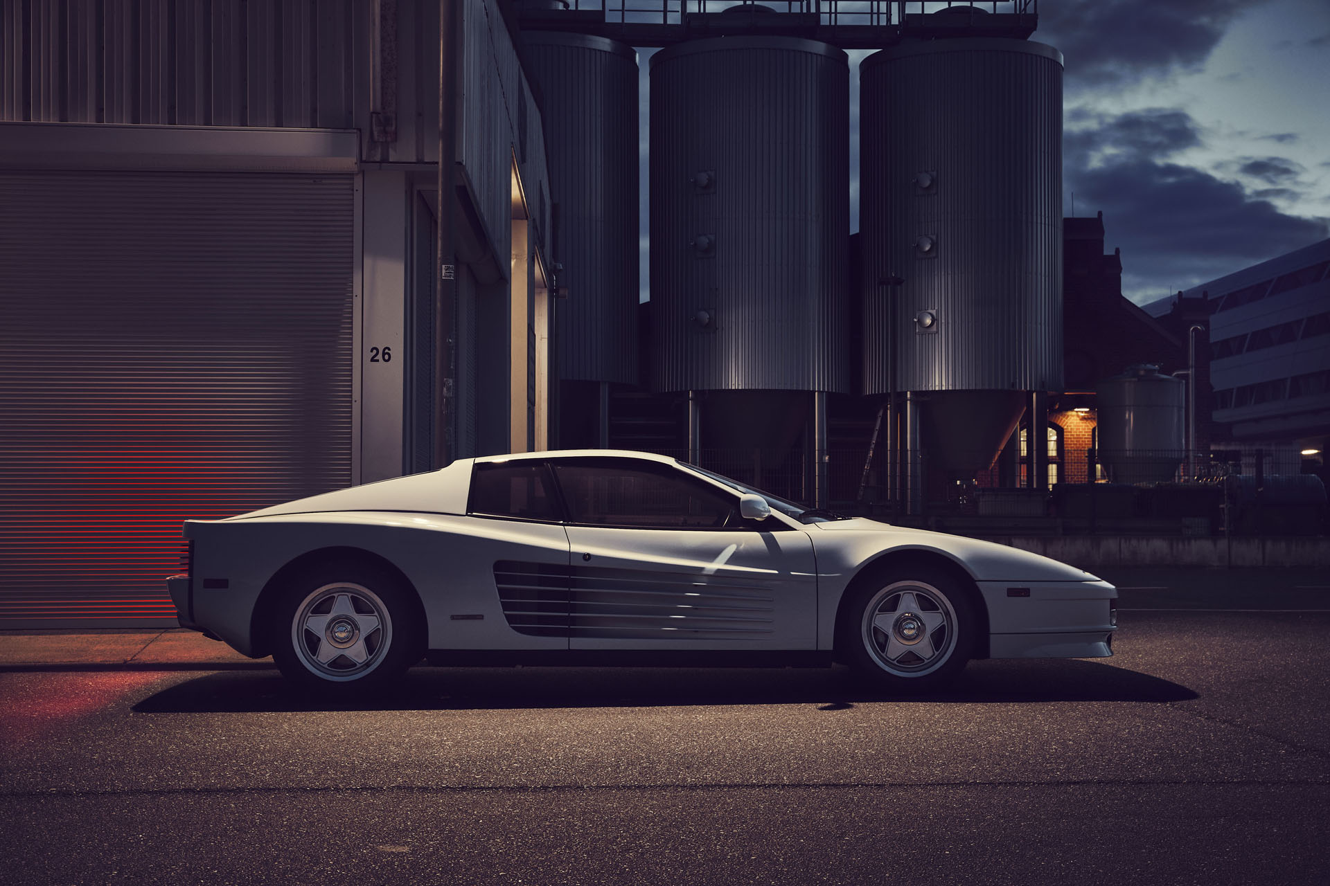 Harvest Digital Agriculture - photo series // Ferrari Testarossa