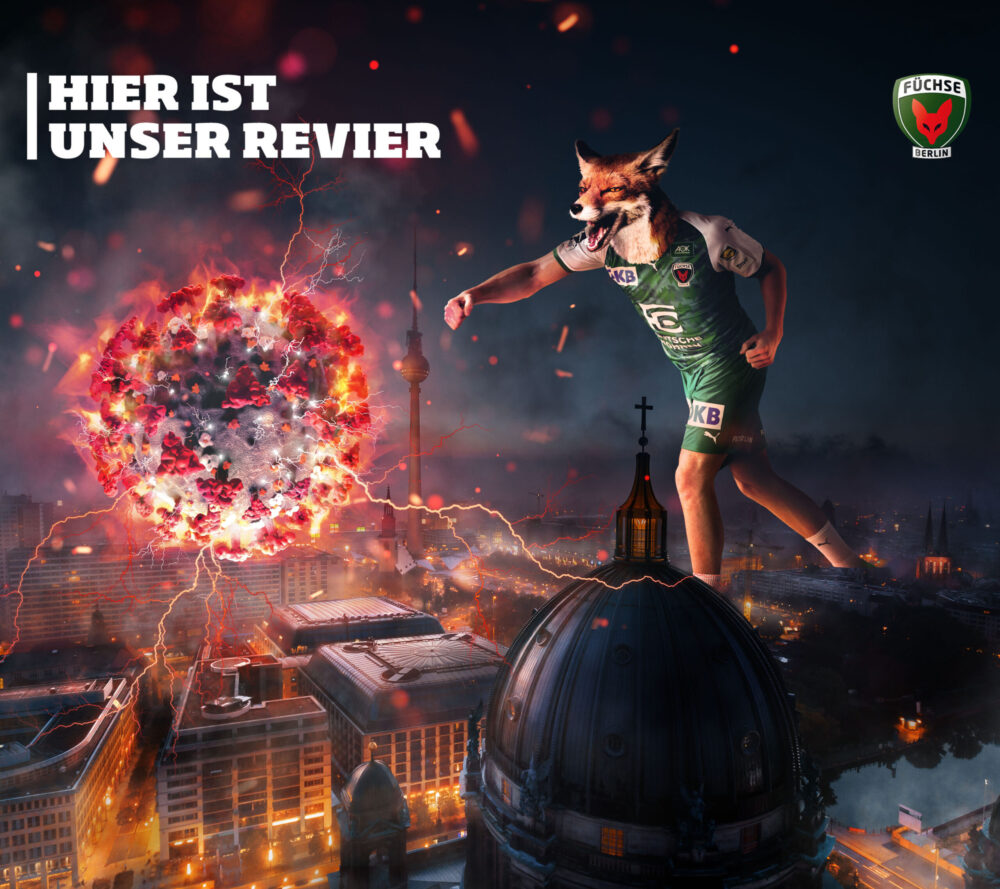 Harvest Digital Agriculture - Füchse Berlin // Hier ist unser Revier - Retouching, Computer Generated Imagery