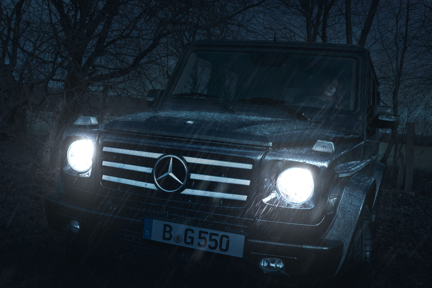 Harvest Digital Agriculture - photo series // Mercedes Benz G55 AMG